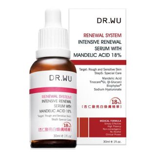 DR WU 杏仁酸18% 美白セラム15ml(ゴマージュ/ピーリング)