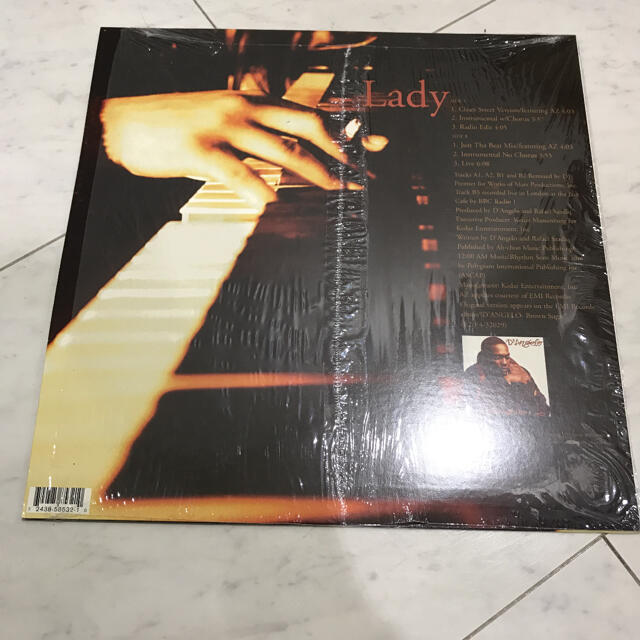 d'angelo / lady レコードアナログ　12インチ　ディアンジェロ エンタメ/ホビーのCD(R&B/ソウル)の商品写真