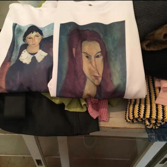 Lochie(ロキエ)のModigliani t shirt. レディースのトップス(Tシャツ(長袖/七分))の商品写真