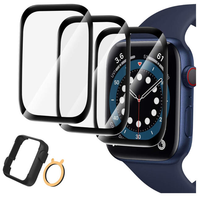 Apple Watch(アップルウォッチ)のApple Watch 保護フィルム アップルウォッチ スマホ/家電/カメラのスマホアクセサリー(保護フィルム)の商品写真