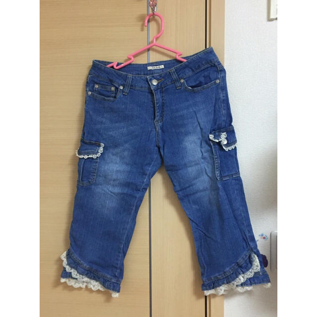 axes femme(アクシーズファム)の♡美品 axes femme アクシーズファム クロップドパンツ サイズ L ♡ レディースのパンツ(クロップドパンツ)の商品写真