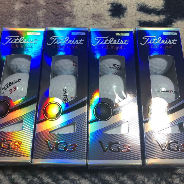 Titleist(タイトリスト)のタイトリスト VG3 ゴルフボール チケットのスポーツ(ゴルフ)の商品写真