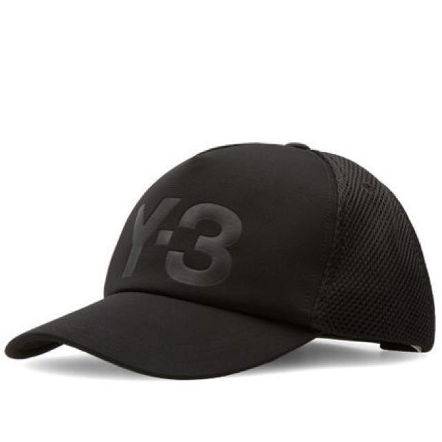 y-3  キャップ黒 TRUCKER CAP