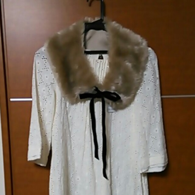 CECIL McBEE(セシルマクビー)のフェイクファーの付け襟*新品 レディースのアクセサリー(つけ襟)の商品写真