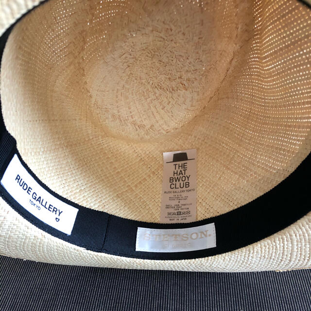 RUDE GALLERY(ルードギャラリー)のRupert55様専用　ルードギャラリー× ステットソン パナマハット  メンズの帽子(ハット)の商品写真