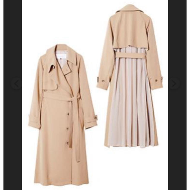 新品未使用LE CIEL BLEU　Asymmetric Trench Coat