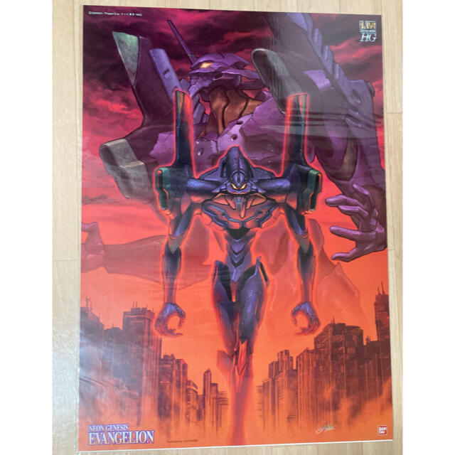 激レア】【非売品】新世紀エヴァンゲリオン HG販促ポスター初号機の