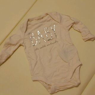 ベビーギャップ(babyGAP)の[70cm]★baby gap★'オーガニックコットン'ボディースーツ(肌着/下着)