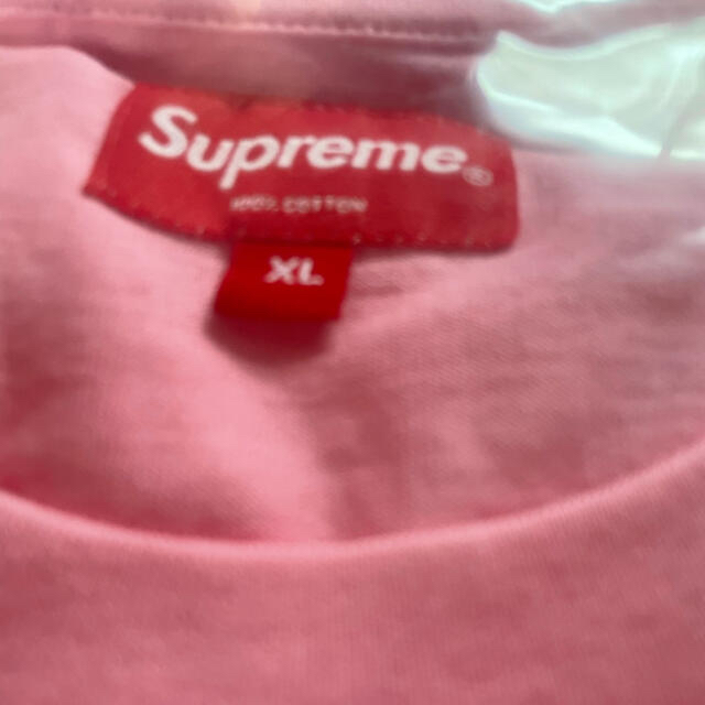 Supreme(シュプリーム)の【XL】supreme Small Box L/S Tee Pink メンズのトップス(Tシャツ/カットソー(七分/長袖))の商品写真