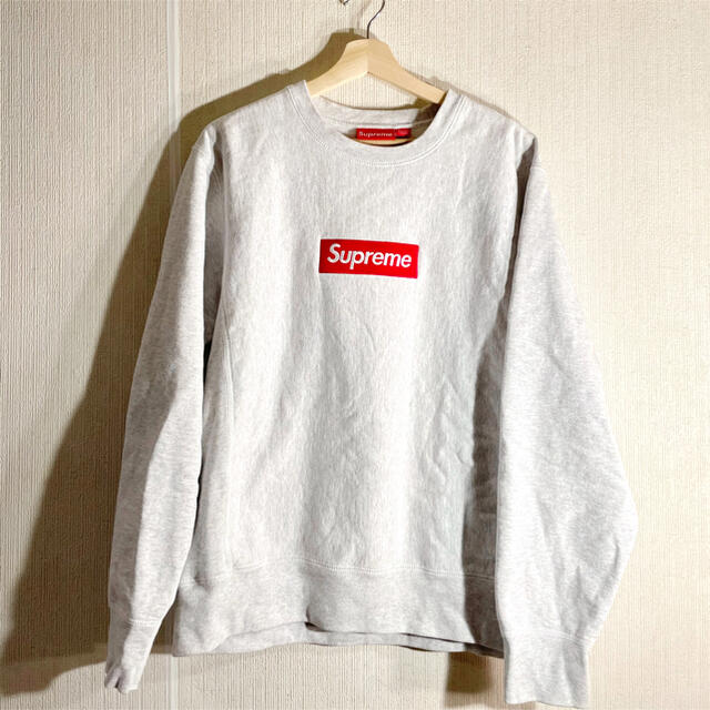 supreme box logo crew neck L