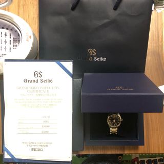 グランドセイコー(Grand Seiko)のグランドセイコー　自動巻　SBGR053　約40万で購入　日常使用商品(腕時計(アナログ))