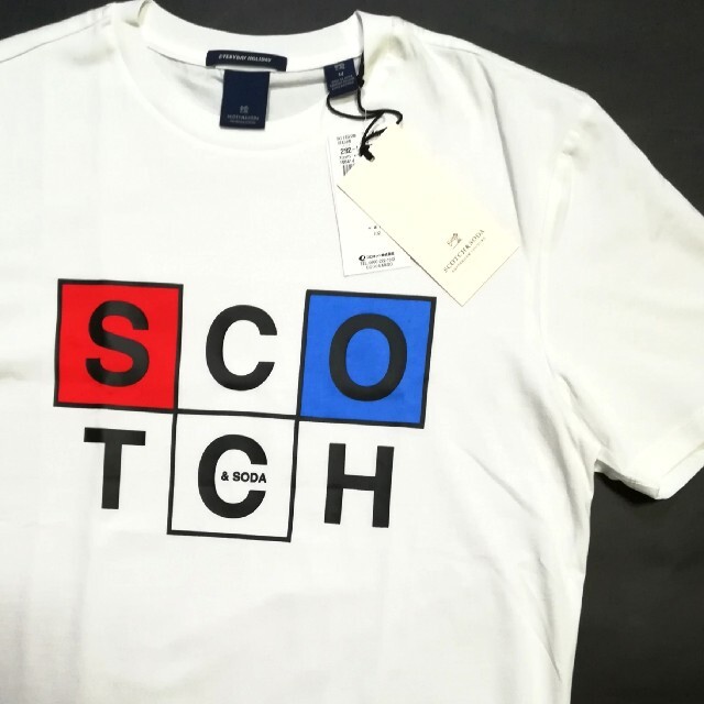 SCOTCH & SODA(スコッチアンドソーダ)の新品　SCOTCH&SODA　スコッチ&ソーダ  Tシャツ メンズのトップス(Tシャツ/カットソー(半袖/袖なし))の商品写真