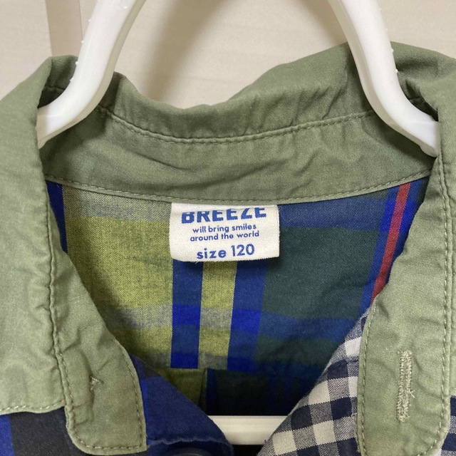 BREEZE(ブリーズ)のハナハナ様専用　110 シャツ　120シャツワンピース キッズ/ベビー/マタニティのキッズ服男の子用(90cm~)(ブラウス)の商品写真