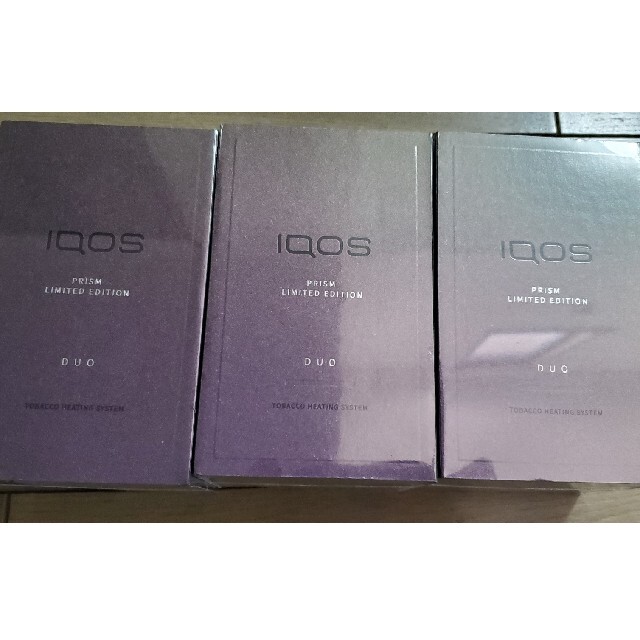 3個セット IQOS3 DUO アイコス デュオ プリズムモデル 未開封新品 スマホ/家電/カメラの生活家電(その他)の商品写真