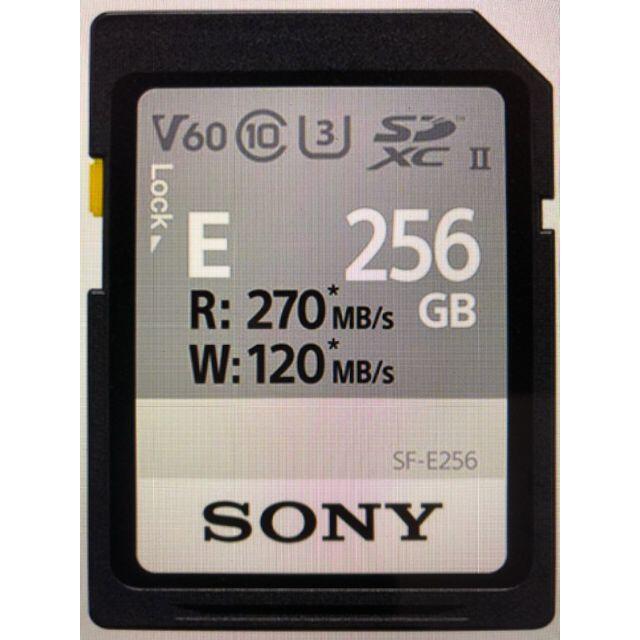 ●SONY(ソニー)　SF-E256 [256GB]120MBsスピードクラス