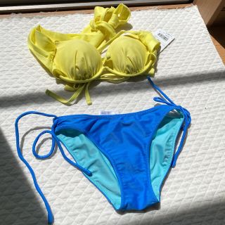 オーシャンパシフィック(OCEAN PACIFIC)のオーシャンパシフィック黄色水着(水着)