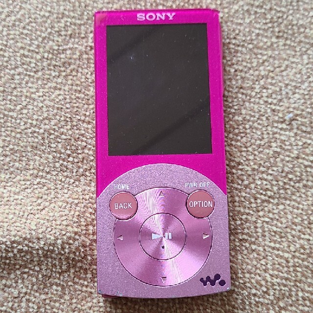 WALKMAN(ウォークマン)のSONY　WALKMAN　NW-S644 ピンク スマホ/家電/カメラのオーディオ機器(ポータブルプレーヤー)の商品写真