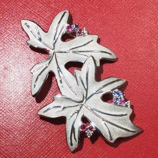 ☆ 田村俊一 2way ブローチ ペンダント ☆ k18wg ホワイトゴールドの