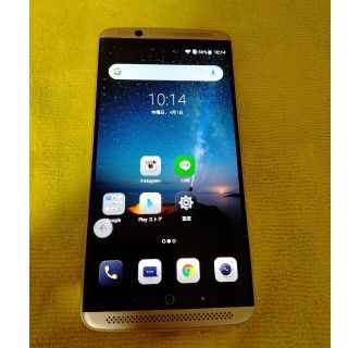 アンドロイド(ANDROID)のZTE AXON7 SIMフリースマホ　付属品無し　箱無し　通電○　(スマートフォン本体)