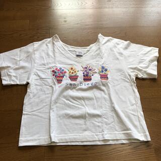刺繍Tシャツ(Tシャツ/カットソー(半袖/袖なし))