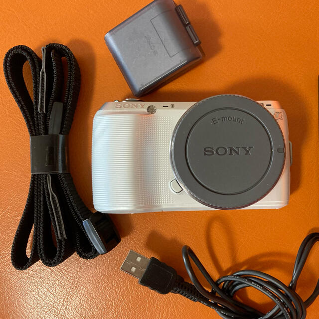 SONY アルファ　nex c3 ボディ　付属品