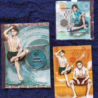 講談社 - アクリルスタンド リヴァイ(サウナ&等身)非売品ポスト