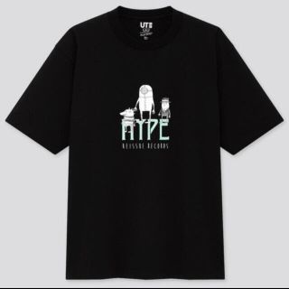 ユニクロ(UNIQLO)の米津玄師 UT コラボ Ｔシャツ 黒 HYPE ブラック 新品未開封 XL (Tシャツ/カットソー(半袖/袖なし))