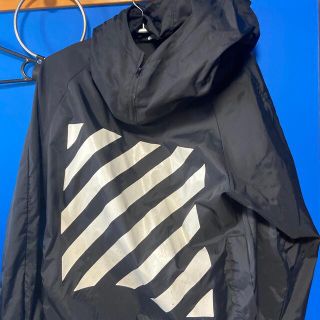 off-white ナイロン アノラックパーカー