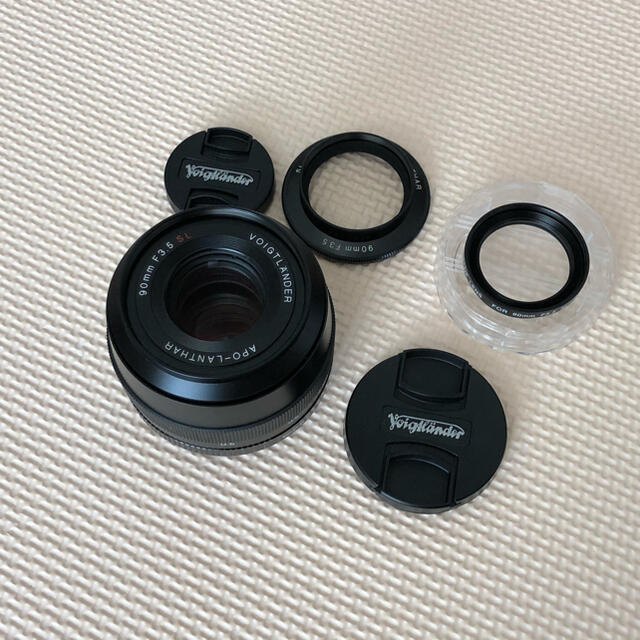 Canon(キヤノン)のフォクトレンダー APO-LANTHAR 90mm F3.5 SL EF スマホ/家電/カメラのカメラ(レンズ(単焦点))の商品写真