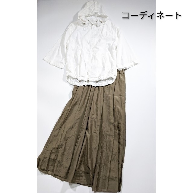 SCOT CLUB(スコットクラブ)のマロン様☆soeur7 春夏秋 コットン&シルク  スカート 日本製 レディースのスカート(ロングスカート)の商品写真