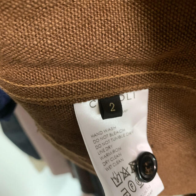 COMOLI 21SS Biotop別注ヘンプダックジャケット サイズ2