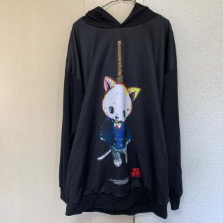 アンコロック(ankoROCK)のアンコロック ankoROCK 首吊りねこ カットソー ワンピース(Tシャツ/カットソー(七分/長袖))