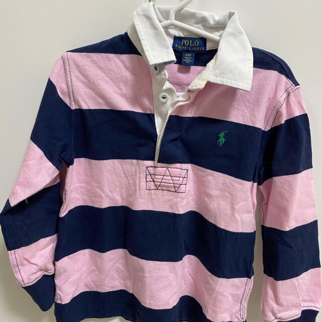 POLO RALPH LAUREN(ポロラルフローレン)のラルフローレン　長袖　ポロシャツ キッズ/ベビー/マタニティのキッズ服男の子用(90cm~)(Tシャツ/カットソー)の商品写真