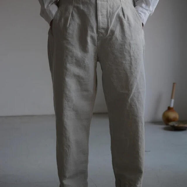 COMOLI(コモリ)のoutil Pantalon Limoges size4 メンズのパンツ(ワークパンツ/カーゴパンツ)の商品写真