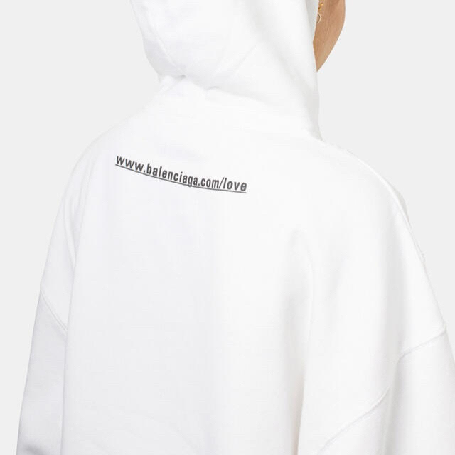 通販超激得 Balenciaga BALENCIAGA I Love U スウェット パーカーの