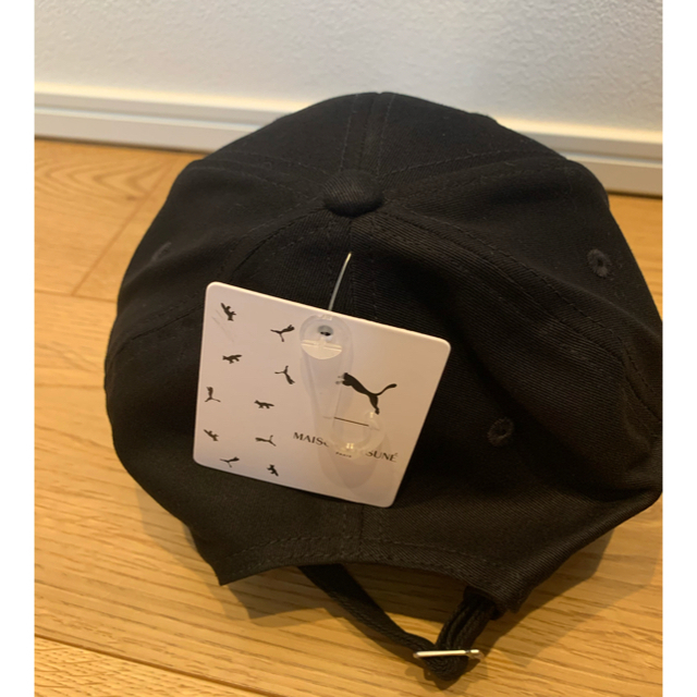 MAISON KITSUNE'(メゾンキツネ)のPUMA x Maison Kitsune キャップ 新品未使用 ブラック メンズの帽子(キャップ)の商品写真