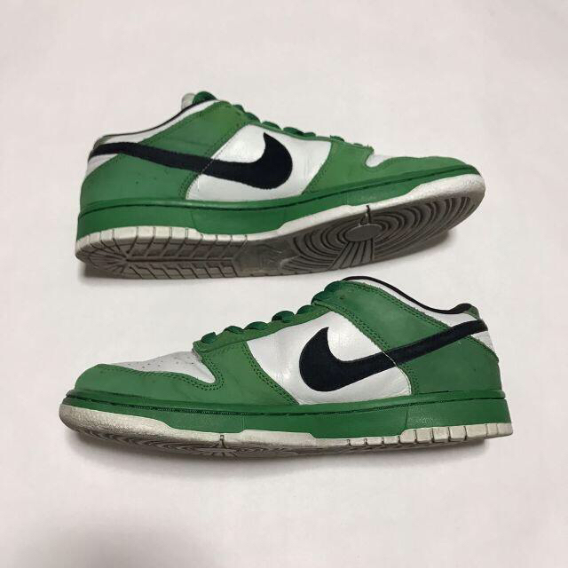 NIKE(ナイキ)の週末セール✳︎超希少NIKE DUNK LOW PRO SBハイネケンUS9.5 メンズの靴/シューズ(スニーカー)の商品写真