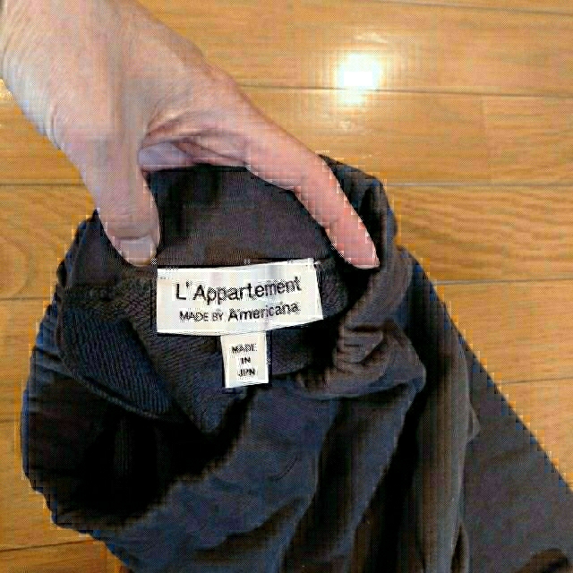 L'Appartement DEUXIEME CLASSE(アパルトモンドゥーズィエムクラス)のアパルトモン 別注 アメリカーナ バックスリット スウェット ロング スカート レディースのスカート(ロングスカート)の商品写真