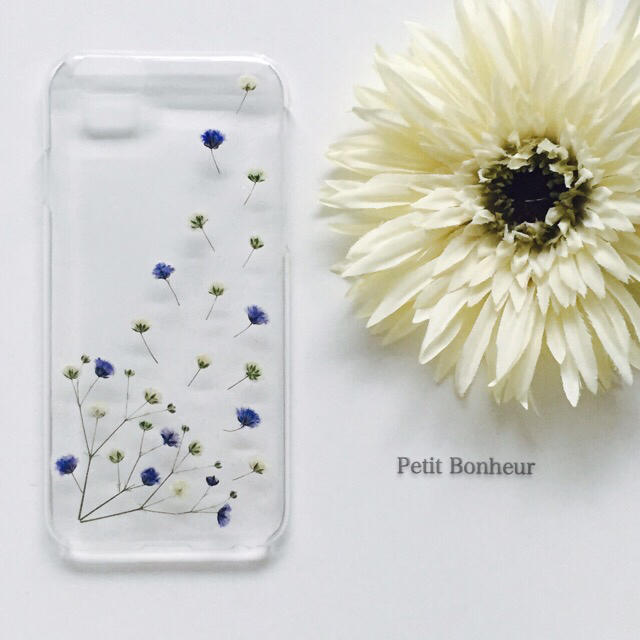 押し花iphoneケース かすみ草 の通販 By Petit Bonheur S Shop ラクマ