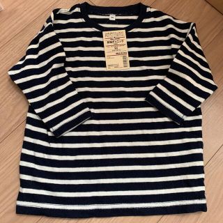 ムジルシリョウヒン(MUJI (無印良品))の無印良品 ベビー 長袖チュニック(Tシャツ/カットソー)