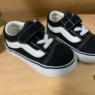 ヴァンズ(VANS)のvans スニーカー　12.5 黒(スニーカー)