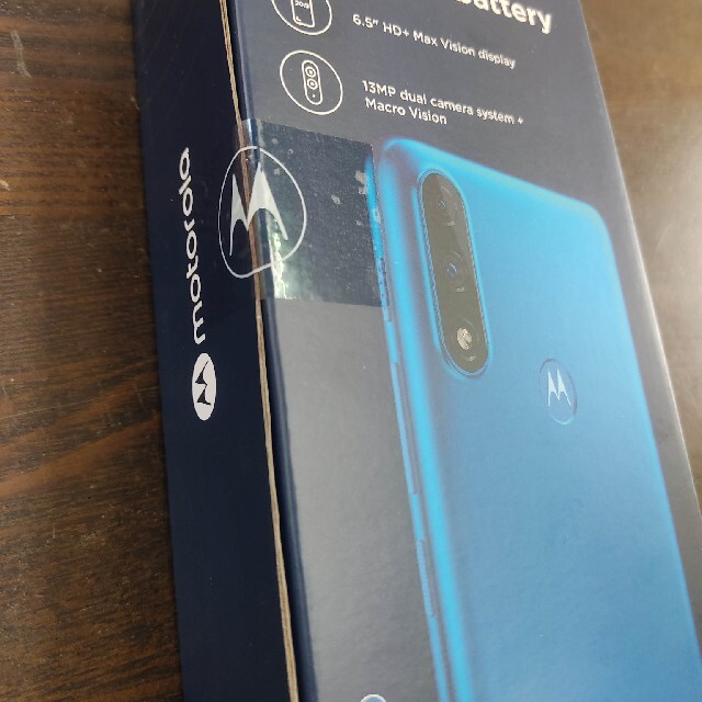 新品未開封 Motorola moto e7 Power ブルー