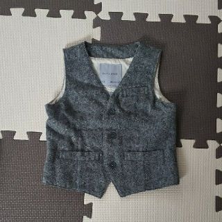 ザラキッズ(ZARA KIDS)のZARA BOY キッズ ベスト グレー(ジャケット/上着)