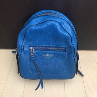 COACH - COACH コーチ / ミニリュック / ブルーの通販 by 断捨離中
