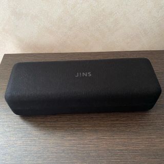 ジンズ(JINS)のメガネケース　黒　JINS(サングラス/メガネ)