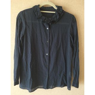 ネストローブ(nest Robe)のnest Robe ギャザー衿シャツ(シャツ/ブラウス(長袖/七分))