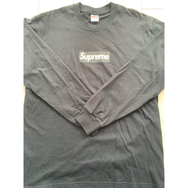 BoxLogoLSTee色supreme Box Logo L/S Tee BLACK M