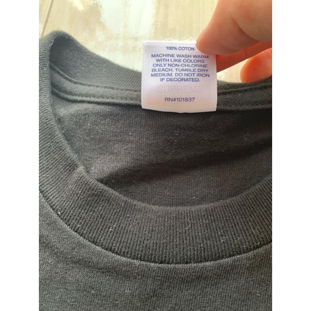 supreme Box Logo L/S Tee BLACK M supreme Box Logo L/S Tee BLACK M