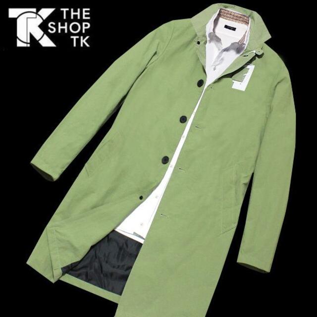 THE SHOP TK - 新品 THE SHOP TK 襟付 ステンカラーコート スプリング