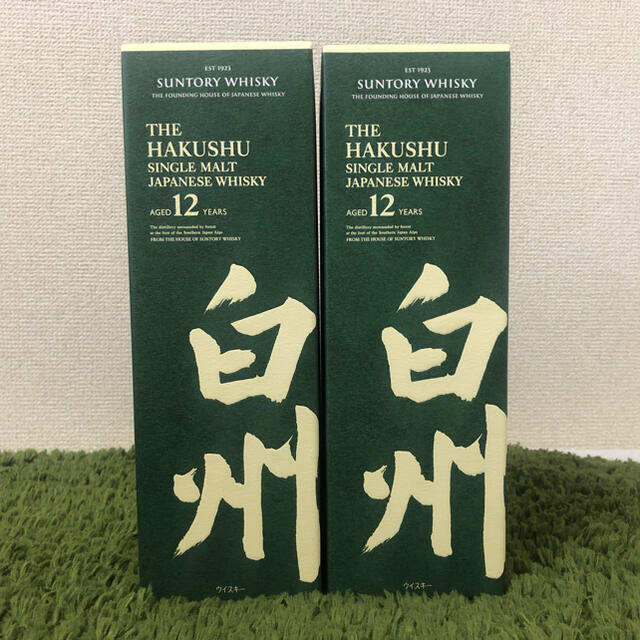 サントリー シングルモルト　ウイスキー 白州12年 700ml ２本